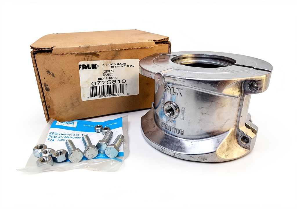 Falk Flexible Grid Coupling Industrial Power Transmission installation on industrial pump motor