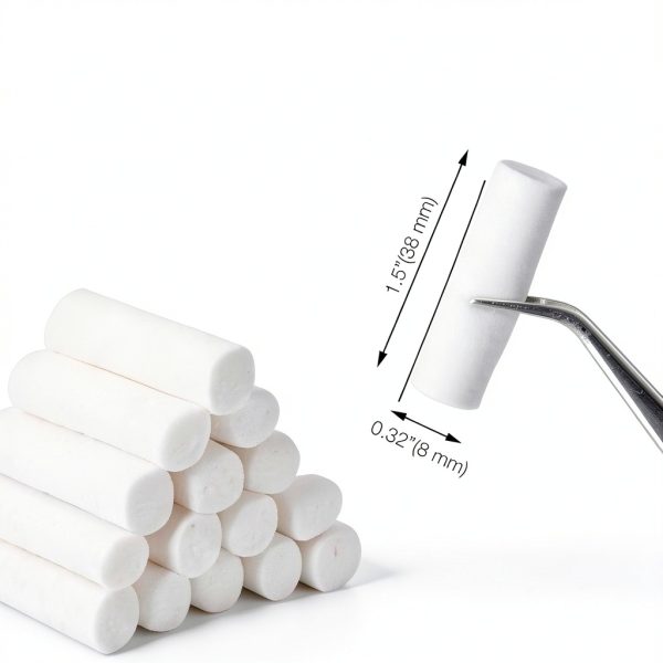 Vastmed Dental Cotton Rolls Absorbent Gauze Medical Supplies-1