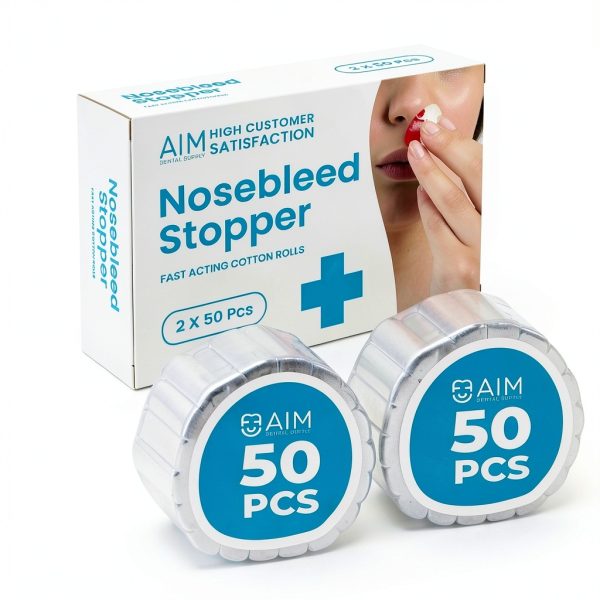 AIM Dental Supply Cotton Rolls Absorbent Gentle Hygienic-7