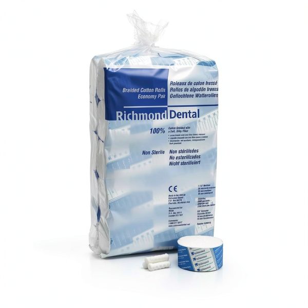 Richmond Dental Cotton Rolls 100 Cotton Medical Grade-1