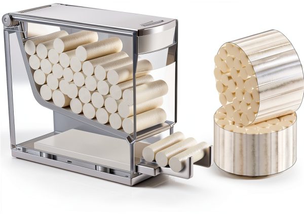 Threlaco Dental Cotton Rolls Dispenser Gauze Rolls Holder-0