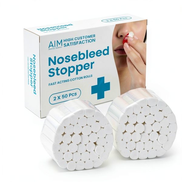 AIM Dental Supply Cotton Rolls Absorbent Gentle Hygienic-6