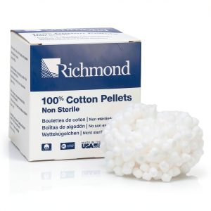 Richmond Dental Cotton Rolls 100 Cotton Absorbent Pack of 12-0