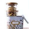 Recipe Card Box SENSORY4U Tin Wild Flower-7