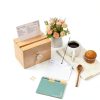Bamboo Recipe Card Box Set by Simply Daisy Kitchen-2