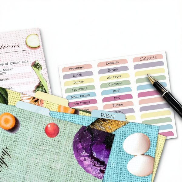 CraftSaints Recipe Binder Vegetable Color-1