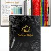 BiuLeon Blackboard Recipe Binder Extra Large with 12 Dividers-0