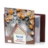 Samsill Waterproof Plastic Recipe Book Organizer 4x6 Letter Size Clear-1