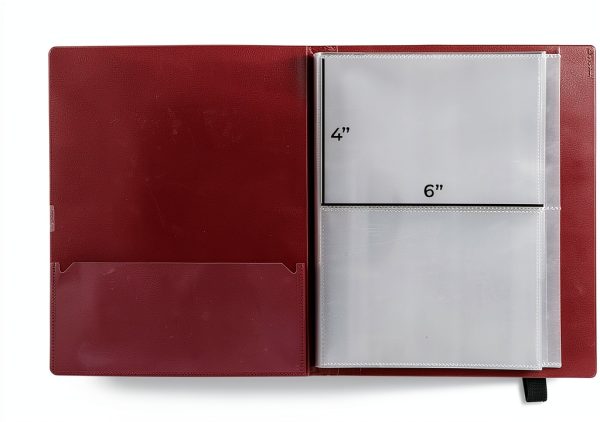 Samsill Waterproof Plastic Recipe Book Organizer 4x6 Letter Size Clear-5