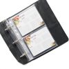 Samsill 4x6 Mini Recipe Card Protectors 25 Pack Clear Polypropylene-1