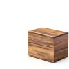 DRASTAR Acacia Recipe Card Box 50-100 Cards Portable Hinged Organizer-2