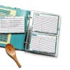 Recipe Binder 8.5x9.5 Inch by Better Kitchen with 100 Cards-3