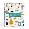 Recipe Binder 8.5x9.5 Inch by Better Kitchen with 100 Cards-2