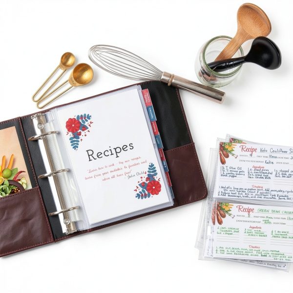 Samsill Tabbed Recipe Binder Dividers – 8 Clear Polypropylene A4 Tabs-4
