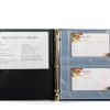 Samsill 4x6 Recipe Card Page Protectors 25 Pack Clear Polypropylene-1