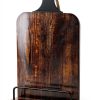 KLM Wooden Cookbook Stand GL-01 Brown Metal Wood Adjustable-8