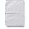 Samsill 4x6 Mini Recipe Card Protectors 25 Pack Clear Polypropylene-2