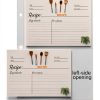 Recipe Card Sleeves TAOLABV 6.8x8.7 Inch Anti Fall 50 Pack-1