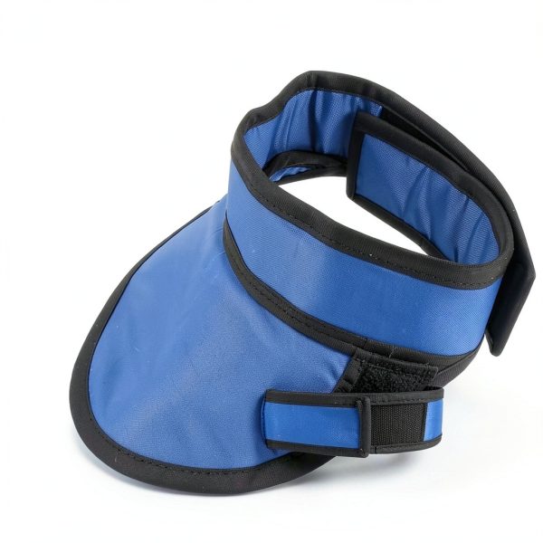 Thyroid Shield Large Lead Collar by Nirelief - Blue Hospital Radiation-2