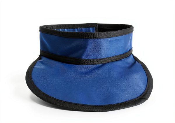 Thyroid Shield Large Lead Collar by Nirelief - Blue Hospital Radiation-4