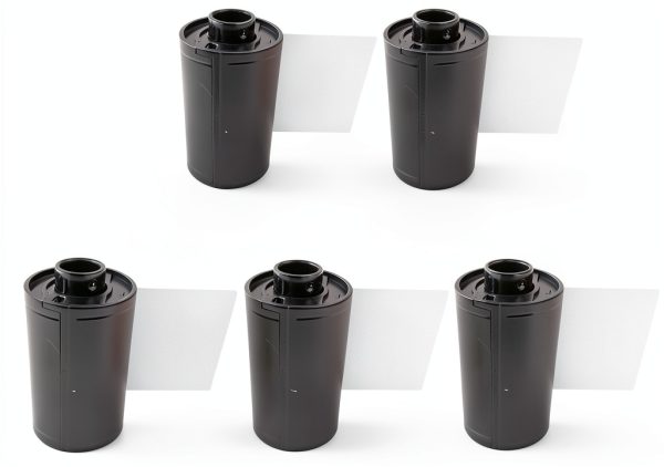 Reloadable Film Canisters Pack of 5 SPONGL – ABS for 35mm/135mm-3