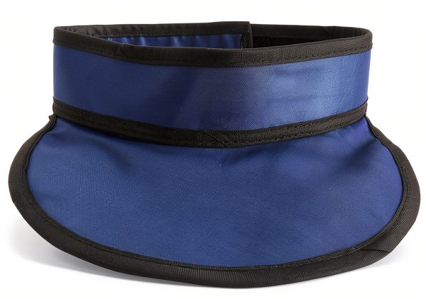 Thyroid Shield Large Lead Collar by Nirelief - Blue Hospital Radiation-0