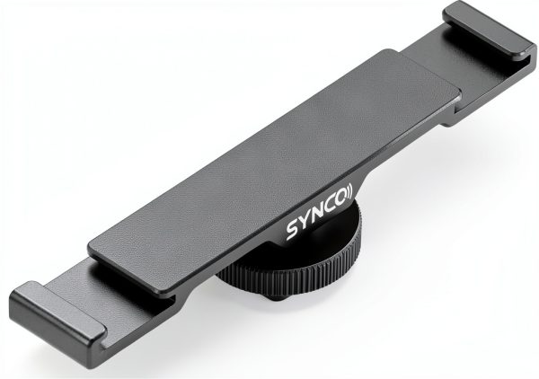 SYNCO SM5 Dual Cold Shoe for Film with wired over‑ear 4.9×1.3×0.9 in-0