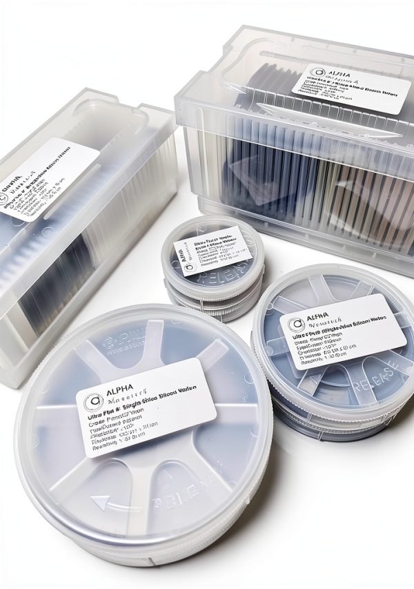 Alpha Nanotech 4'' Silicon Wafer P-Type Prime-1