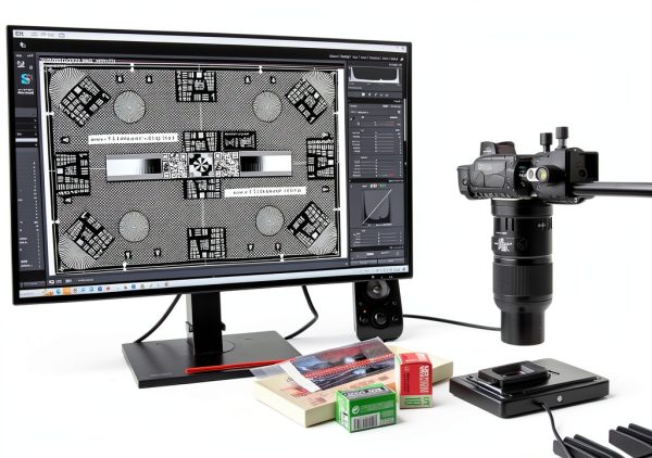 Scan Film Sharp with Vlads Focus Checker. 35 mm High-Resolution Calibration Target Chart for Camera Scanning. Explore The Full Potential of Your Lens – Sharpness and Resolution. Frames per Strip 3.-6