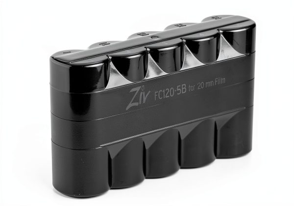Ziv FC120-5B 120 Film Storage Canister 5 Rolls Light‑Proof Organizer-0