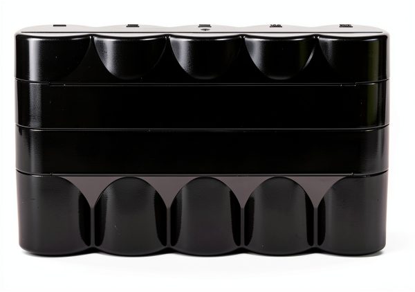 Sewroro Desktop Camera Film Container Film Plastic Storage Box Hard Case Film Organzier Portable Film Carrier for 120mm Films Accessories (5 Roll)-6