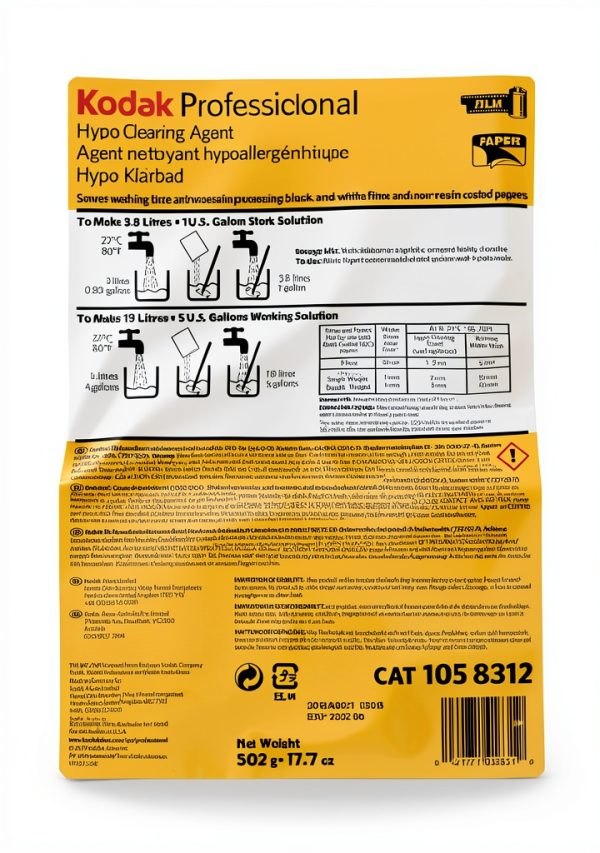 KODAK Professional Hypo Clearing Agent 5 Gallon Lab Supply-0