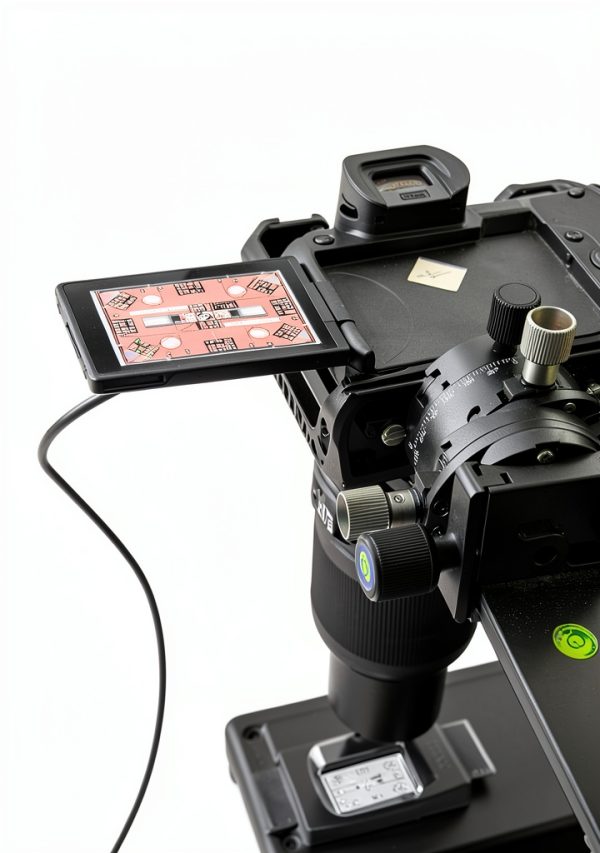 Scan Film Sharp with Vlads Focus Checker. 35 mm High-Resolution Calibration Target Chart for Camera Scanning. Explore The Full Potential of Your Lens – Sharpness and Resolution. Frames per Strip 3.-7