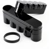 Sewroro Desktop Camera Film Container Film Plastic Storage Box Hard Case Film Organzier Portable Film Carrier for 120mm Films Accessories (5 Roll)-4