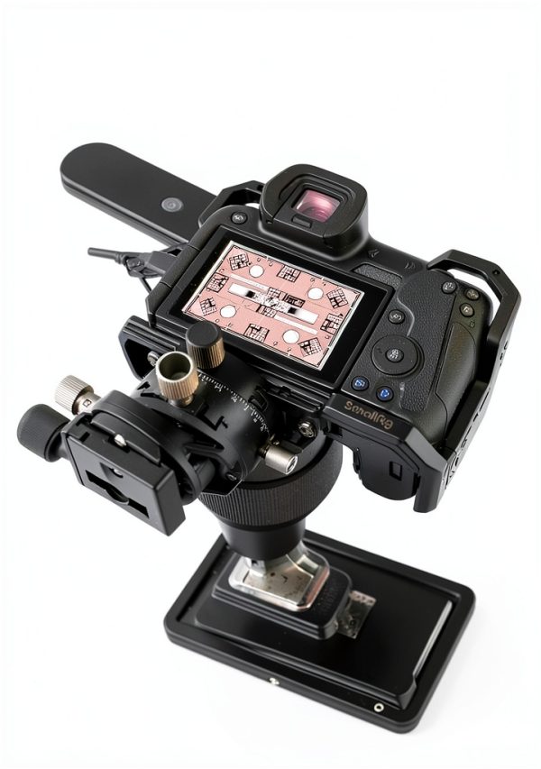 Scan Film Sharp with Vlads Focus Checker. 35 mm High-Resolution Calibration Target Chart for Camera Scanning. Explore The Full Potential of Your Lens – Sharpness and Resolution. Frames per Strip 3.-2