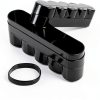 Sewroro Desktop Camera Film Container Film Plastic Storage Box Hard Case Film Organzier Portable Film Carrier for 120mm Films Accessories (5 Roll)-1